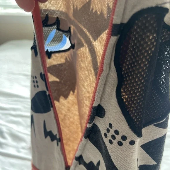 🛹 Volcom Mustache Facezip Hoodie - Size L - Skate Snowboard Y2K 🏂 - Picture 6 of 8